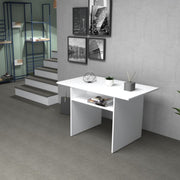 Folding console table White Larch IKEBANA 120x40x h76 cm