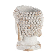 Buddha head vase Magnesia D35 cm