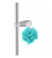 Transparent hook for shower rods or columns