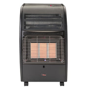 Gas Infrared Heater 4.2kW - Reflective Enamel Parabolic Burner with Protective Grill