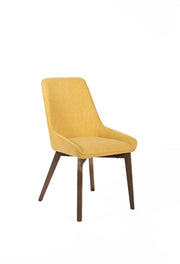 Set of 4 Fabric Chairs 62cm x 49.5cm x 87cm