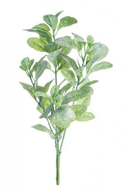 12x Iced Mistletoe Josy Bunch H46Cm