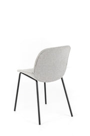 Set of 4 Fabric Chairs 57cm x 46cm H. 80cm