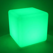 Led lamp in rechargeable multicolor plastic cm30x30xh30