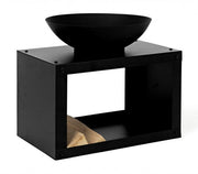 Efesto metal brazier 38x38 cm