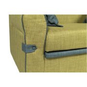 Tokyo 2 seater sofa green fabric