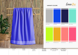 Royal Color Solid Color Beach Towel