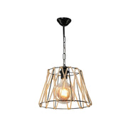 Evren pendant lamp ASZ0881 black metal and rope