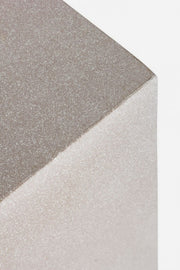 Set of 3 square columns, dove gray Melange garden furniture