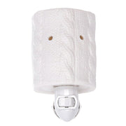 Essence burner plug ceramic braids white cm10,4x7,9h12,7