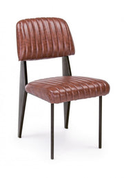 Nelly Dark Orange Vintage Chair 60x59x84-44h