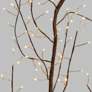 LIME CLIMBER Branch Brown 504 MicroLED FlashLED 4m+300cm Christmas Lights