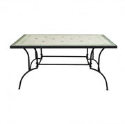 Emerald Mosaico Rectangular Table