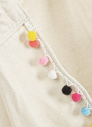 4x Pom-Pon Hanging Hammock