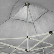 Gazebo pieghevole 3x6 Bianco in PVC impermeabile
