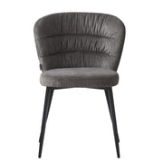 Gray Fabric Upholstered Klontar Chair 79x56x57.5 cm