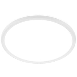 Slim LED panel, Ø 48 cm, 30 W, white