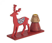 6x Red Christmas Candle