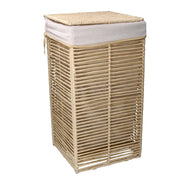 Paper hilary beige square foldable litter bin cm31x31h60