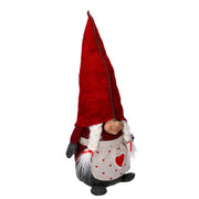 Red fabric gnome cm28x18h51
