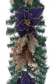 4x Eleonor Poinsettia Blu