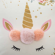 Unicorn cushion L39 x D 19 x H39 cm