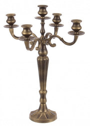 Burnished Laryn 5 Burner Candelabra h52 Cod.0186234