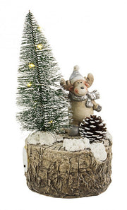 2x Maple C-Led Reindeer