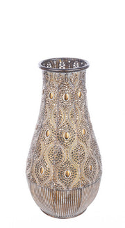 2x Candle Holder Aladdin Bomb Burnished S