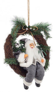 4x Elton Grey Santa Crown D30