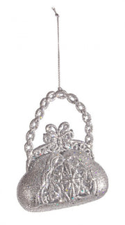 Fashion Silver Handbag Pendant - 12x Size