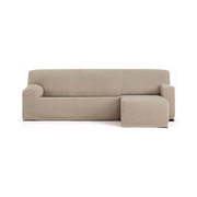 Troya elastic sofa cover right peninsula beige short armrest 250/310