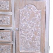 Large bird house vase dc-1026 cm. 13 x 13 h 43