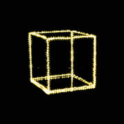 Luminous cube with classic microled 45 x 45 cm