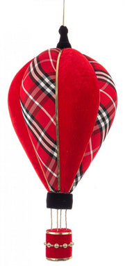 1x Red Colyn Hot Air Balloon Pendant