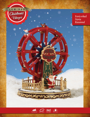 Stable LED Plastic Set Design for Indoor Use 21x21x26.4 cm