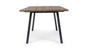 Oslo natural wood garden table
