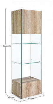 Melania bookcase h182 Cod.0732035