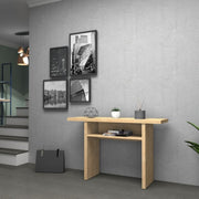 Folding console table Oak IKEBANA 120x40x h76 cm