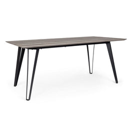 Natural style wooden table 180x90