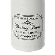 Elegant soap dispenser from the New York series, white and refined.