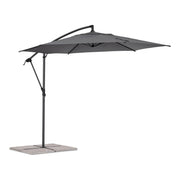 Tropea arm umbrella 3 meters Anthracite and dark gray