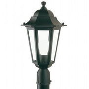 Outdoor Aluminum Die-Cast Lamp with Black Transparent Glass Diffusers