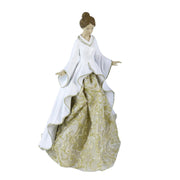 White resin woman cm18x18h31,5
