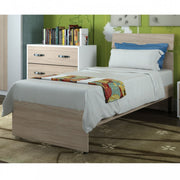 Single bed for room color Elm cm 200x85xH 98