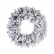ARVES Christmas wreath Snow-covered 60 cm behind the door