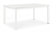 Extendable garden table Konnor white