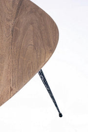 Set of 3 industrial style wooden boscage coffee tables