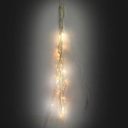 Branch light 40 led warm white white wicker cmø5h120 fixed al. 5xh120x3,5