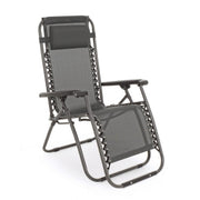 Martin deck chair gray for outdoor